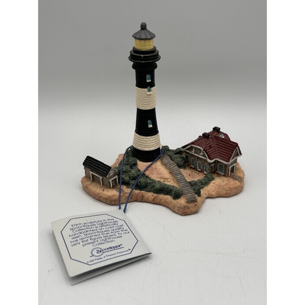 Spoontiques Lighthouse Collectible Figurine Fire Island‎ NY Light #9132